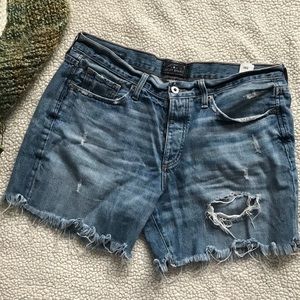 Lucky Brand Shorts - Lucky Brand Distressed Boyfriend Shorts Sz 30 Lucky Brand Shorts - Lucky Brand Distressed Boyfriend Shorts Sz 30